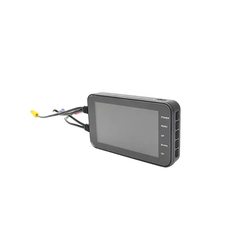 Motorcycle Dash Cam met opname van ongevallen en scherm